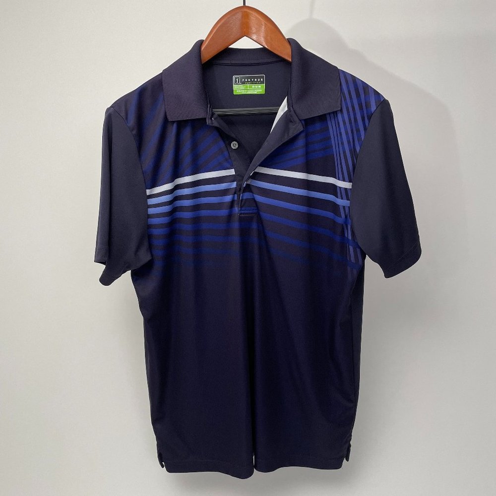 PGA Tour Pro Series Athletic Fit Polo, Size M